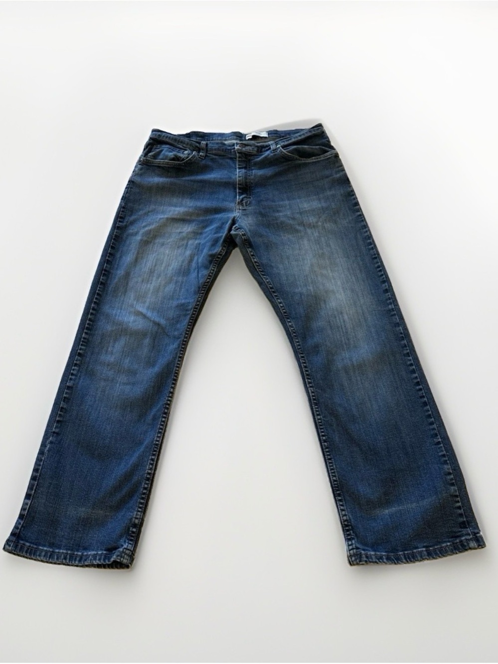 Wrangler Men's Bootcut Jeans - Dark Blue 34X29